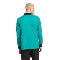 Liverpool Terrace Icons Long Sleeve Polo Green