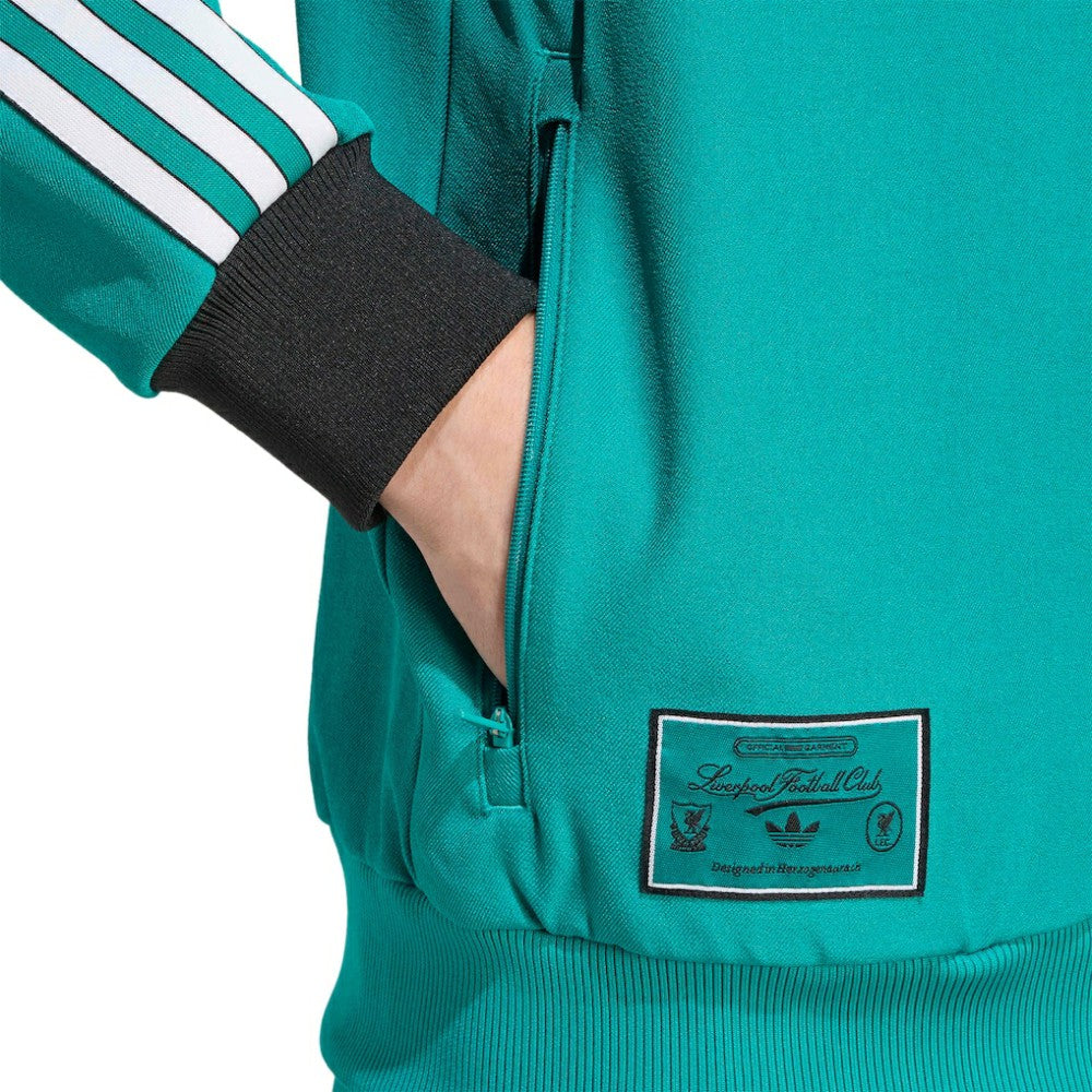 Liverpool Terrace Icons Full-Zip Track Jacket Green shop
