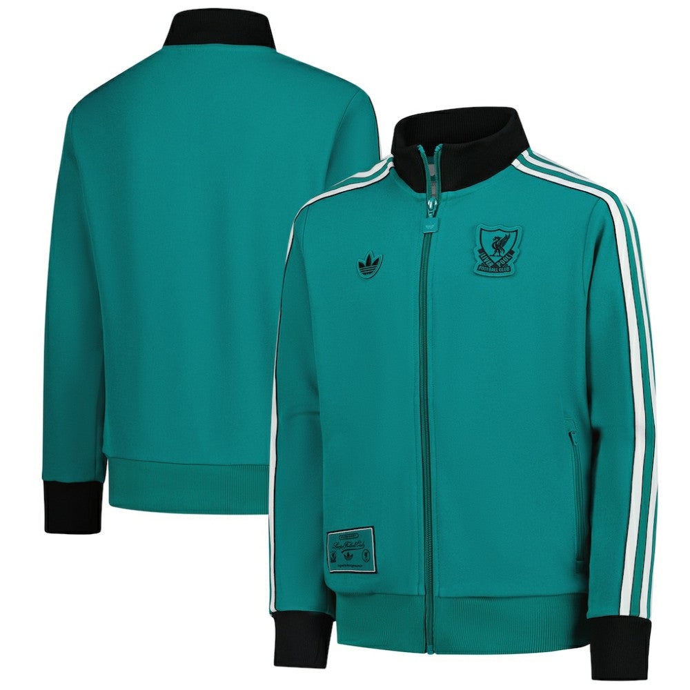 Liverpool Youth Terrace Icons Full-Zip Track Jacket Green