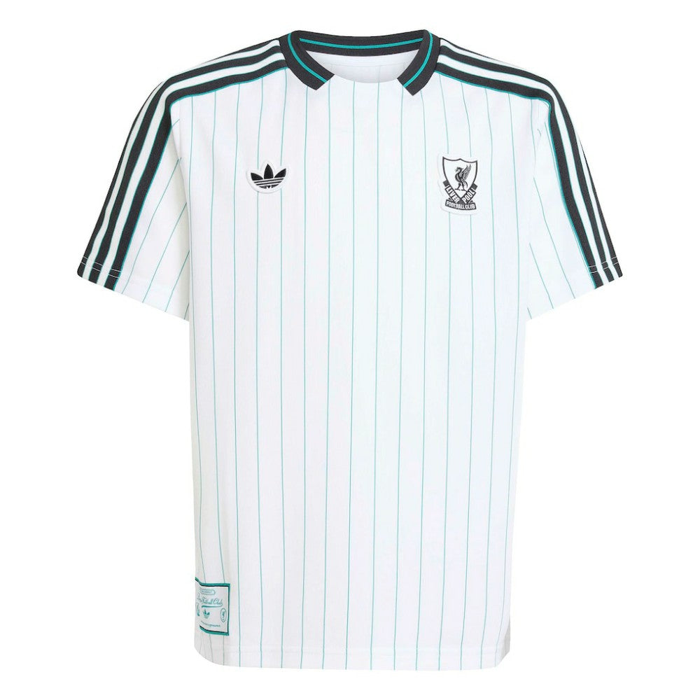 Liverpool Youth Terrace Icons Fashion Jersey White