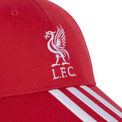 Liverpool Unisex Three-Stripe Dad Adjustable Hat Red