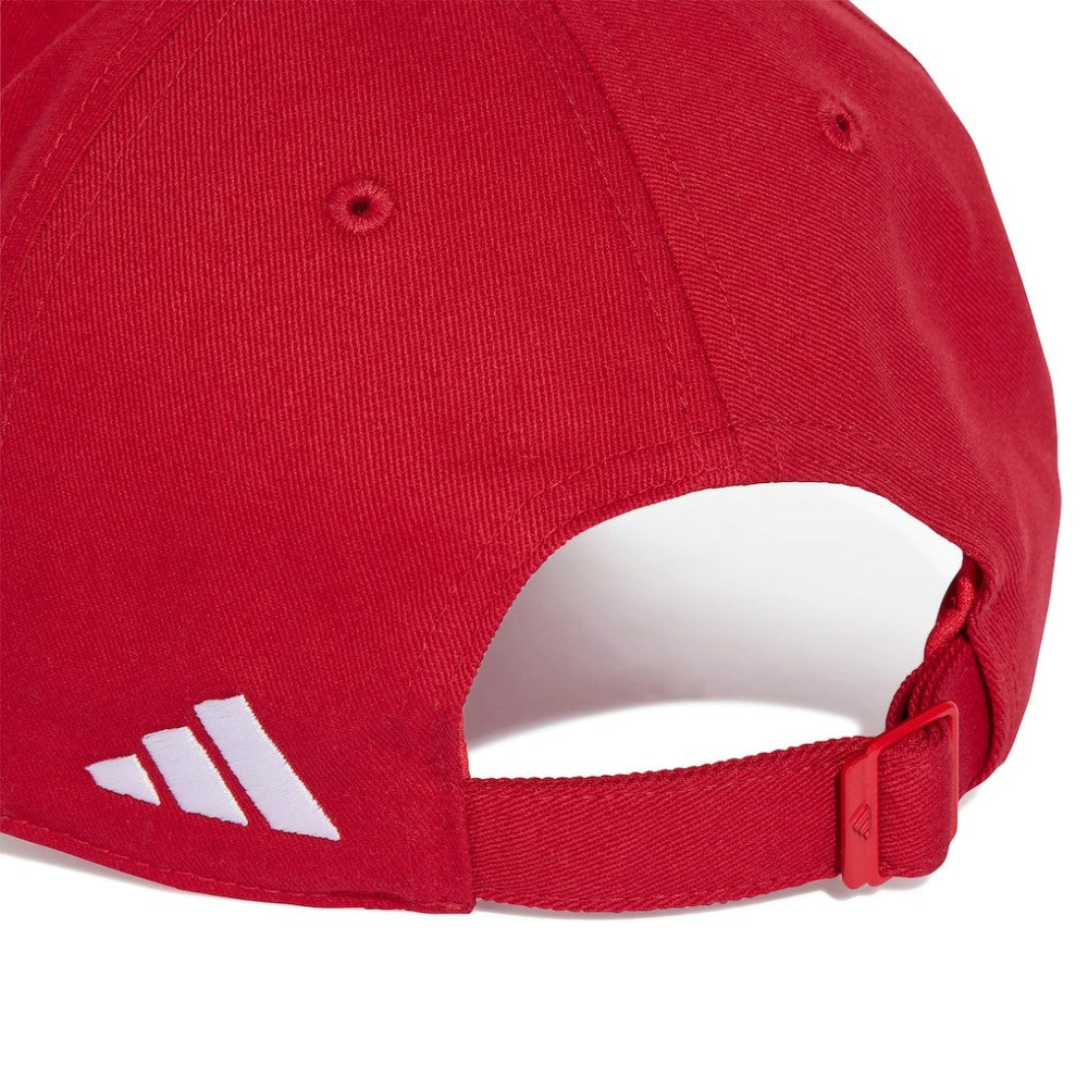 Liverpool Unisex Three-Stripe Dad Adjustable Hat Red