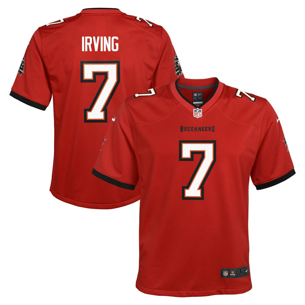 Bucky Irving Tampa Bay Buccaneers Youth Game Jersey Red