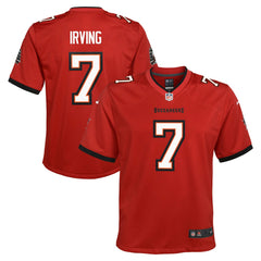 Bucky Irving Tampa Bay Buccaneers Youth Game Jersey Red