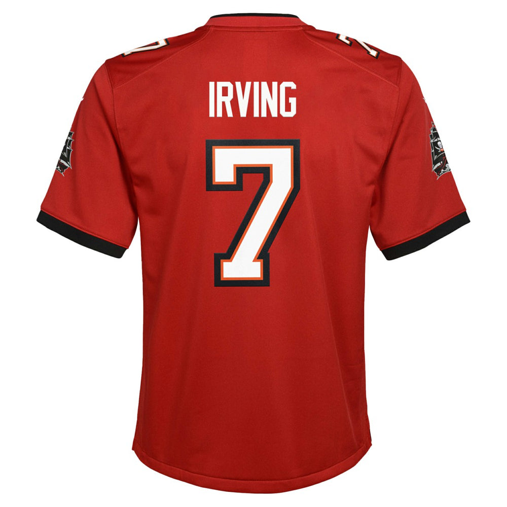 Bucky Irving Tampa Bay Buccaneers Youth Game Jersey Red