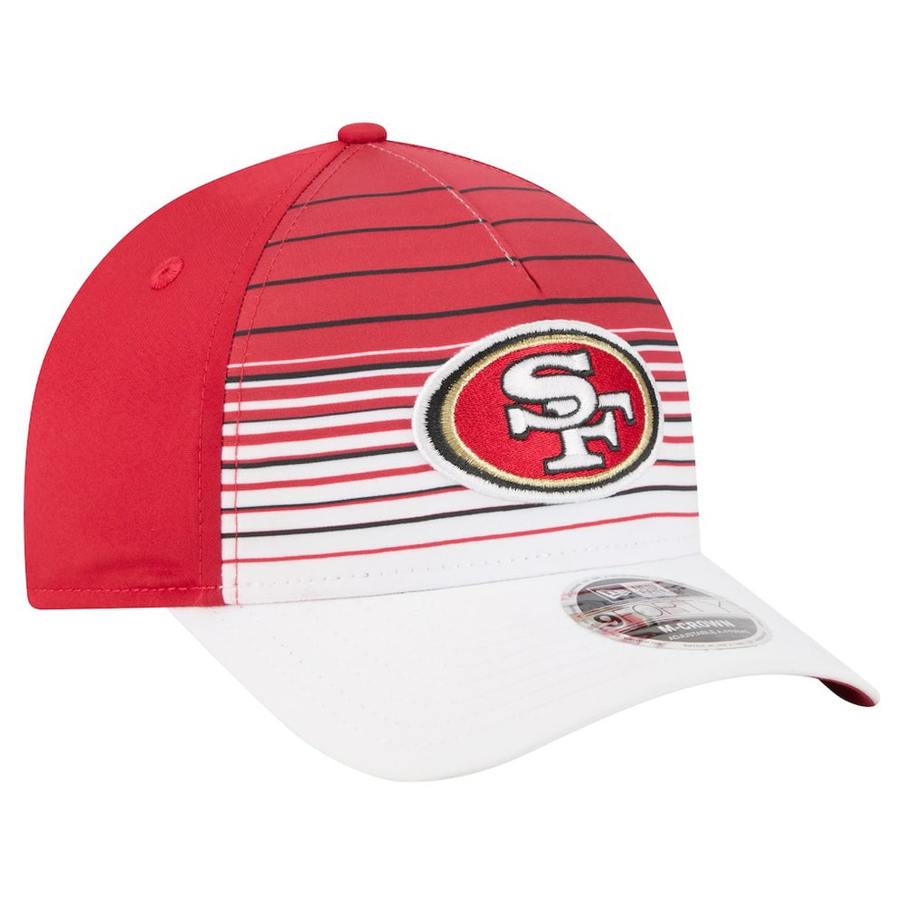 San Francisco 49ers New Era Adventure Gradient 9FORTY M-Crown A-Frame Adjustable Hat White/Scarlet