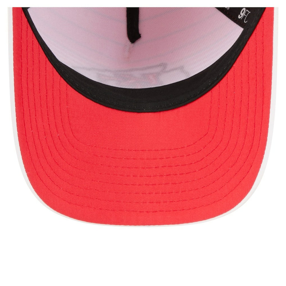 Kansas City Chiefs New Era Adventure Gradient 9FORTY M-Crown A-Frame Adjustable Hat White/Red