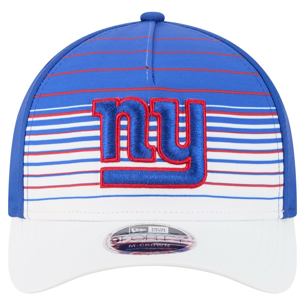 New York Giants New Era Adventure Gradient 9FORTY M-Crown A-Frame Adjustable Hat White/Royal