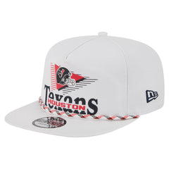 Houston Texans New Era Collide Golfer Snapback Hat White