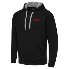 NHL Detroit Red Wings Antigua 2025 NHL Stadium Series Victory Pullover Hoodie - Black