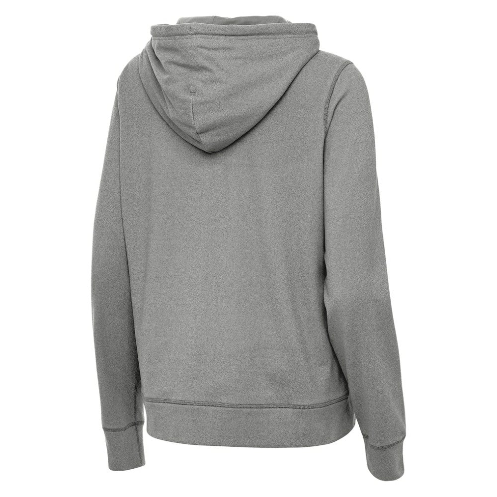 NHL Detroit Red Wings Antigua Women's 2025 NHL Stadium Series Justice Pullover Hoodie - Heather Black