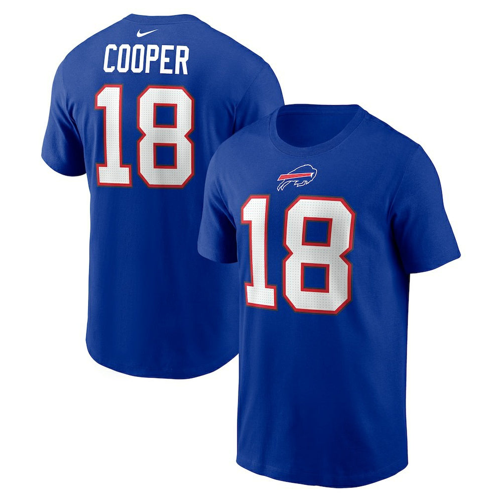 Amari Cooper Buffalo Bills Name & Number T-Shirt Royal
