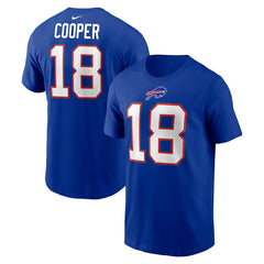 Amari Cooper Buffalo Bills Name & Number T-Shirt Royal