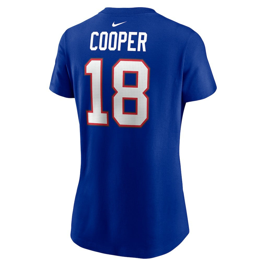 Amari Cooper Buffalo Bills Women's Player Name & Number T-Shirt Royal