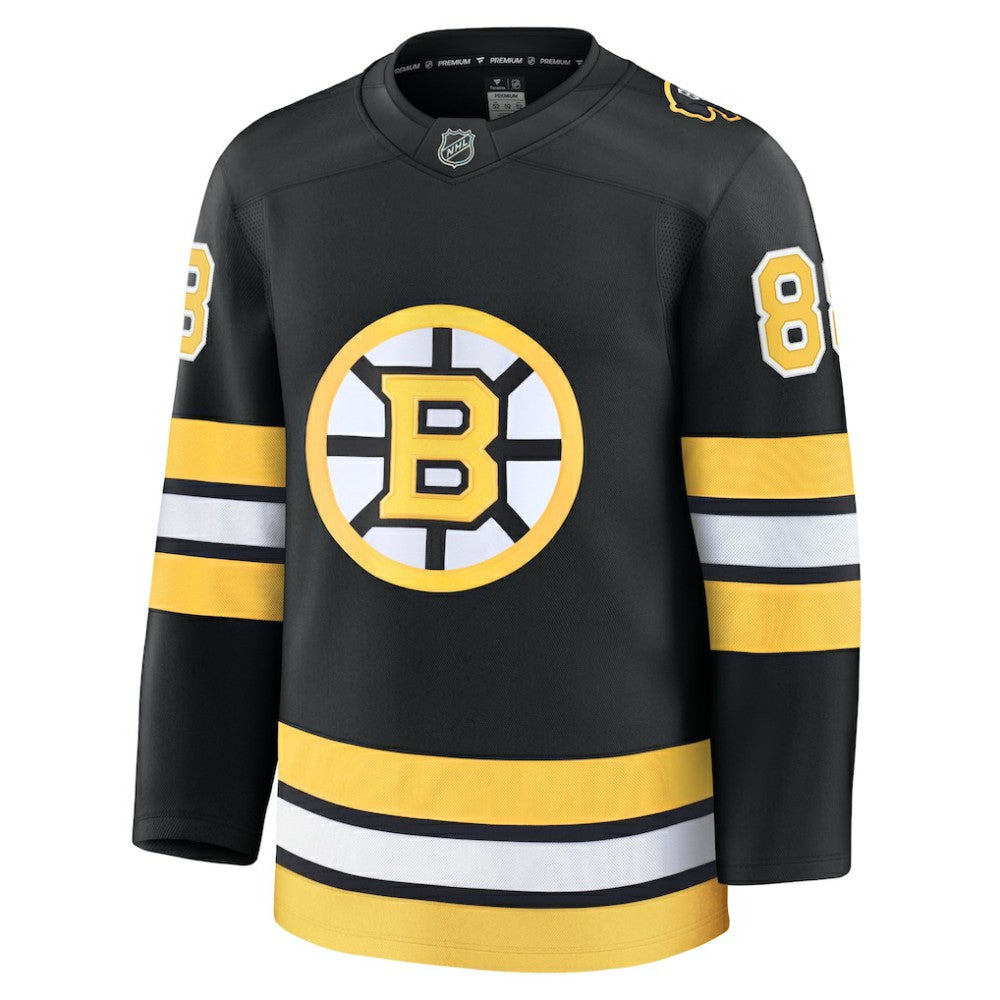 NHL David Pastrnak Boston Bruins Fanatics Home Premium Player Jersey - Black