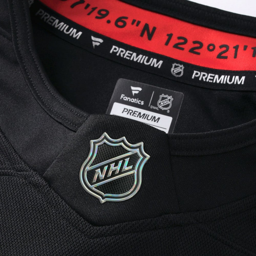 NHL Philipp Grubauer Seattle Kraken Fanatics Alternate Premium Player Jersey - Black