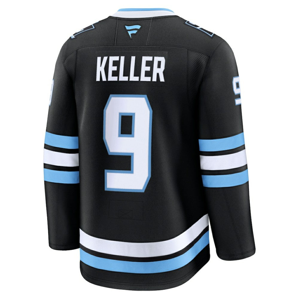 NHL Clayton Keller Utah Mammoth Fanatics Home Premium Player Jersey - Black