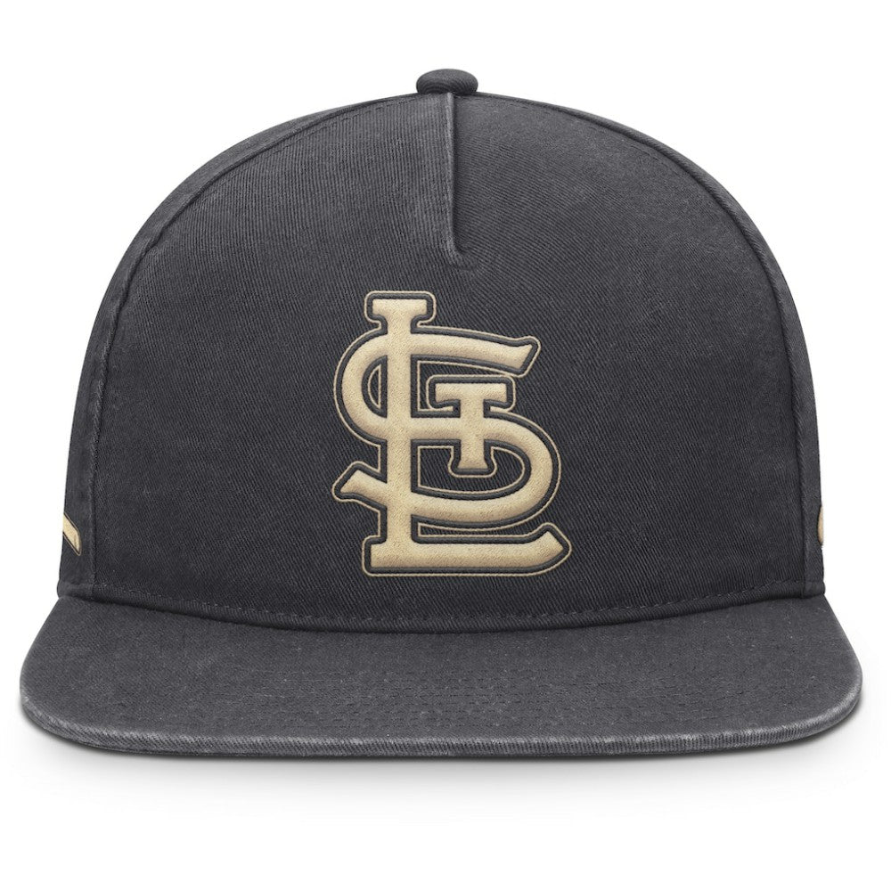 St. Louis Cardinals Nike Monotone Pro Adjustable Hat - Anthracite Hats
