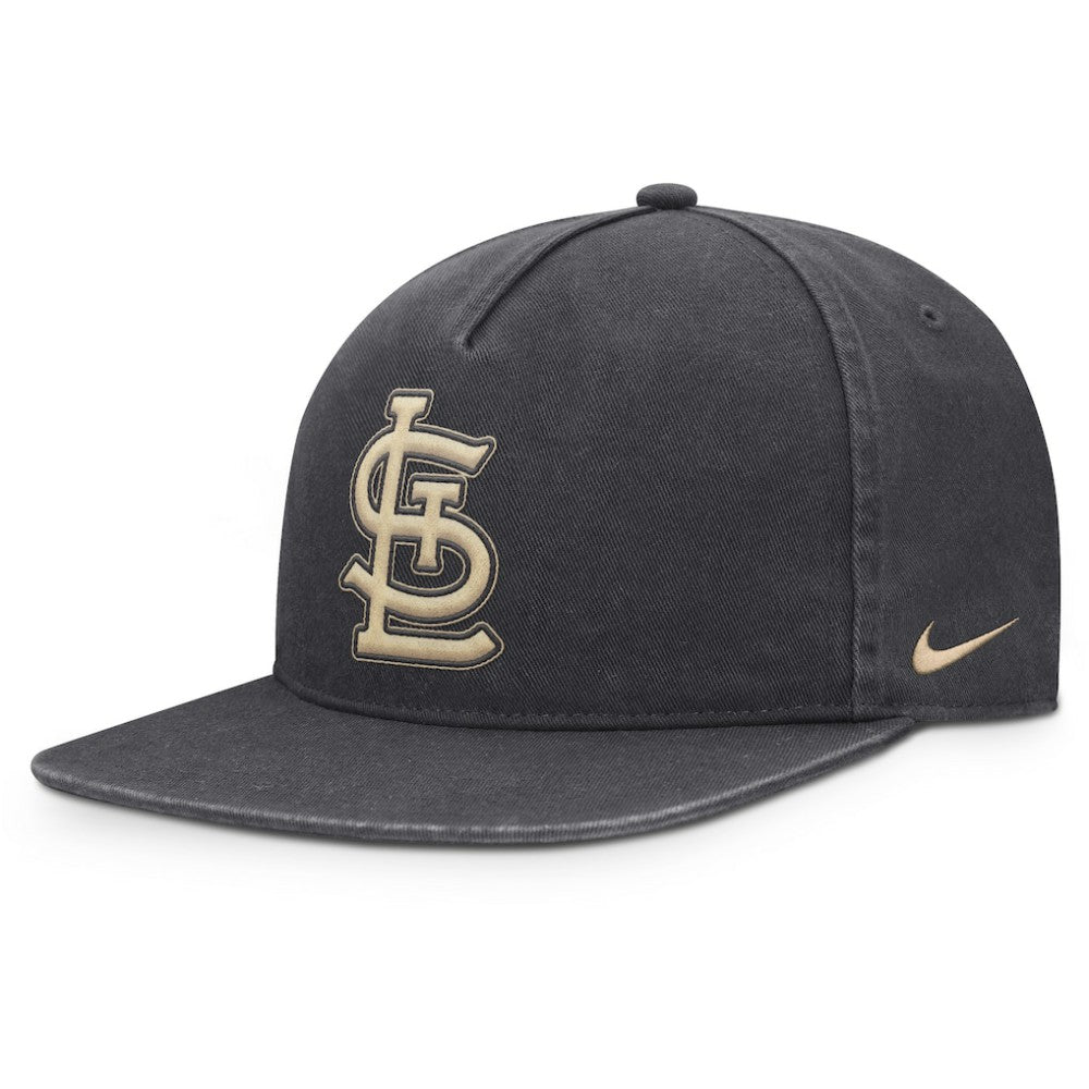 St. Louis Cardinals Nike Monotone Pro Adjustable Hat - Anthracite Hats