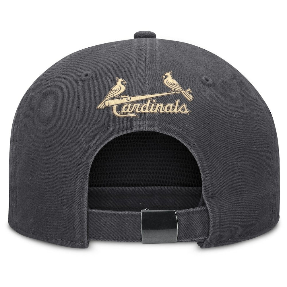 St. Louis Cardinals Nike Monotone Pro Adjustable Hat - Anthracite Hats