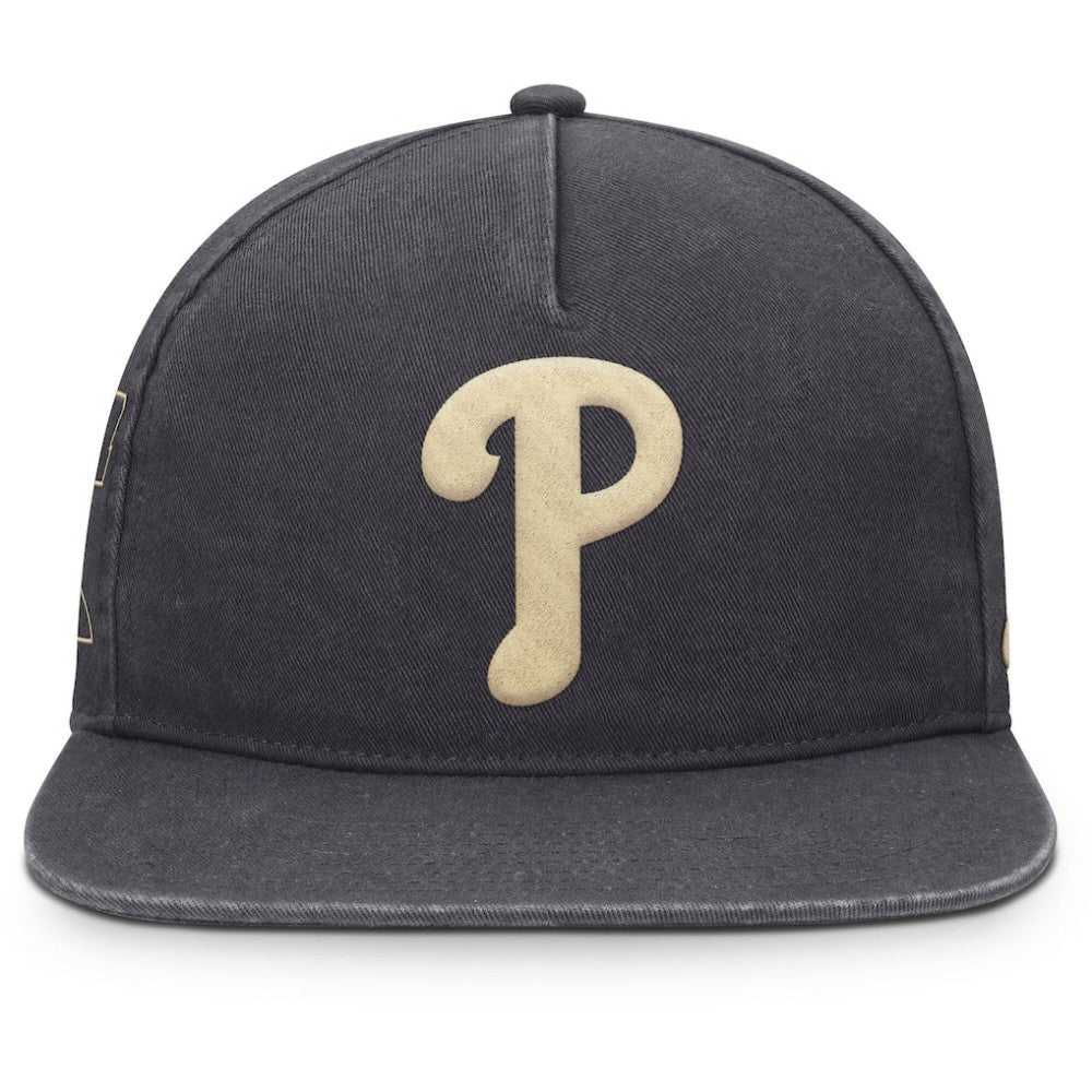 Philadelphia Phillies Nike Monotone Pro Adjustable Hat - Anthracite Hats