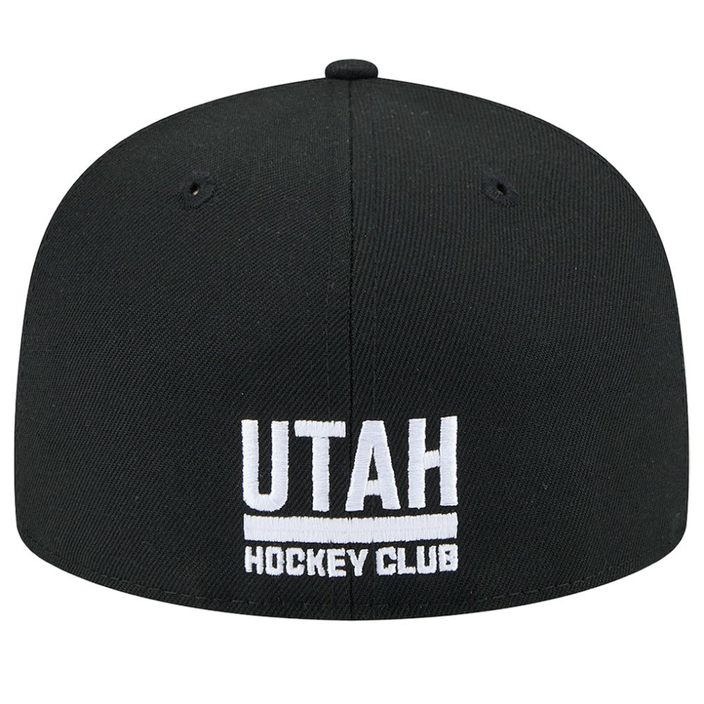 NHL Utah Mammoth New Era State Shape 1st Season 59FIFTY Fitted Hat - Black