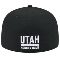 NHL Utah Mammoth New Era State Shape 1st Season 59FIFTY Fitted Hat - Black