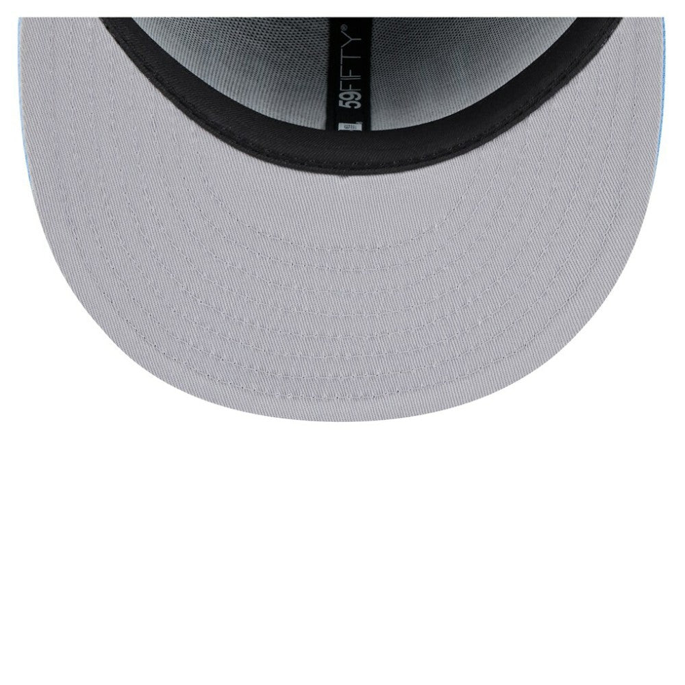 NHL Utah Mammoth New Era Lockup 1st Season 59FIFTY Fitted Hat - Black/Light Blue