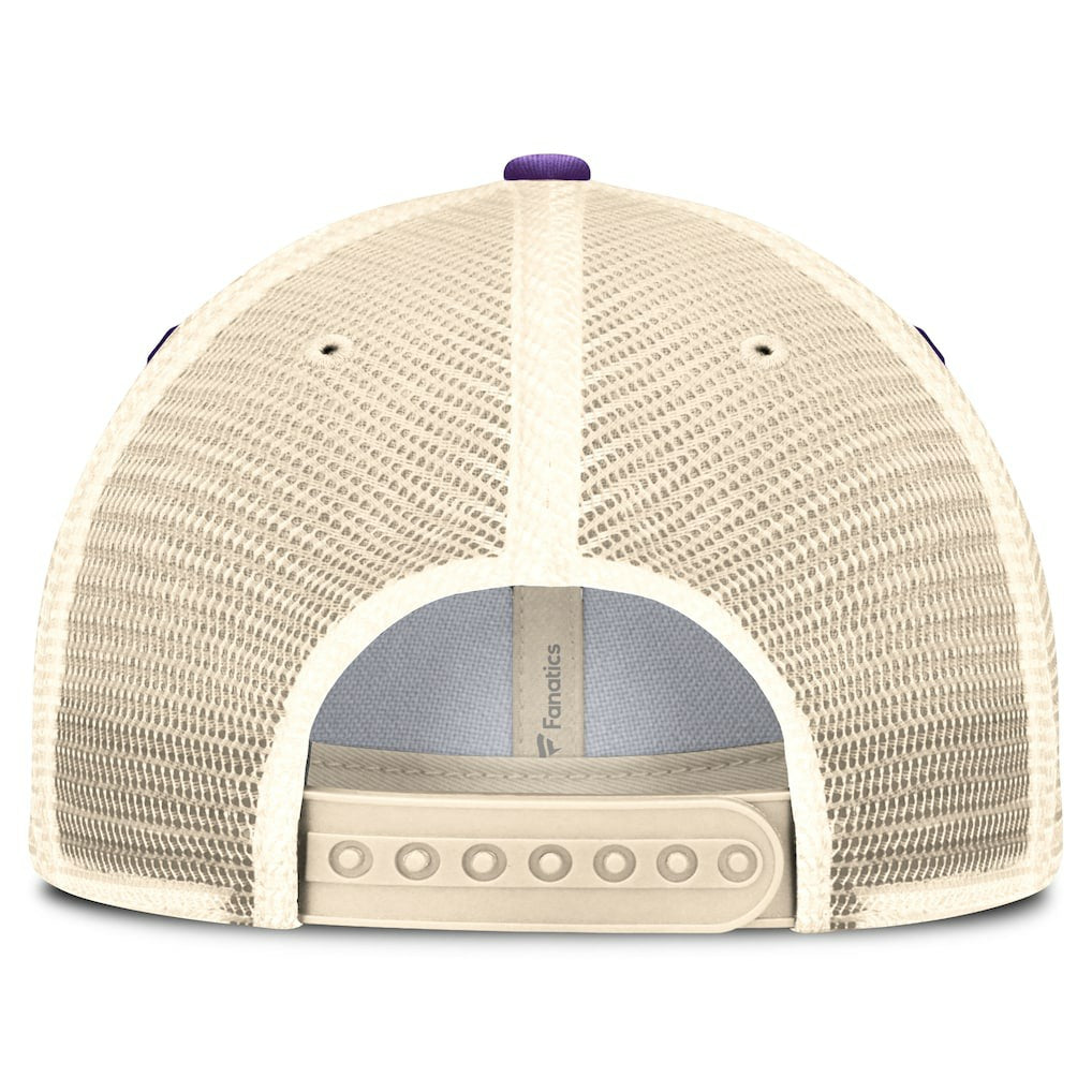 Minnesota Vikings Top of the World Team Patch Adjustable Hat Purple