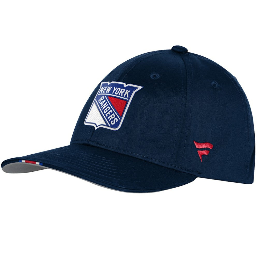 NHL New York Rangers Fanatics Youth 2025 NHL Draft Authentic Pro On-Stage Podium Adjustable Hat - Navy