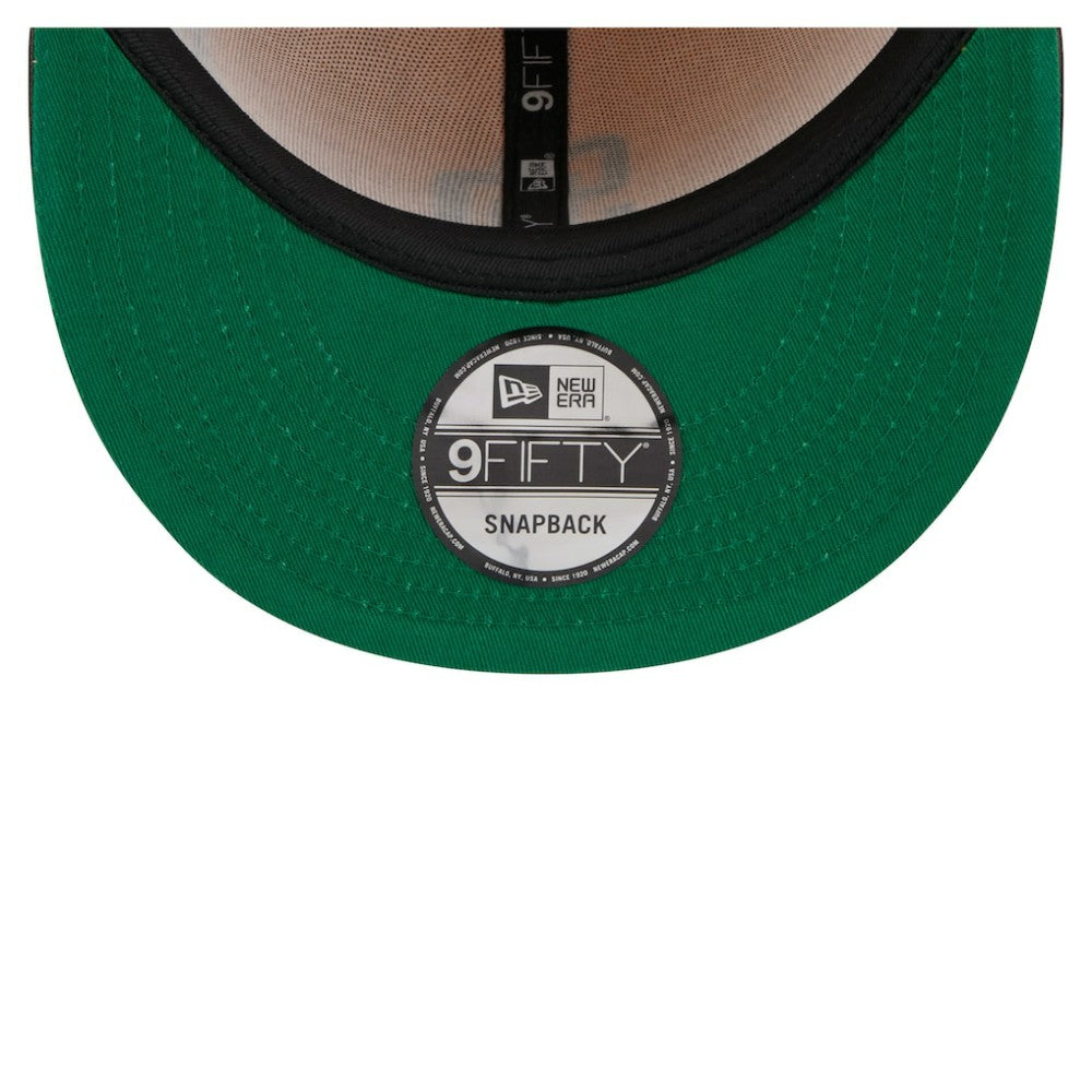 San Diego Padres New Era Retro Split Corduroy Snapback Hat - Brown/Gold Hats