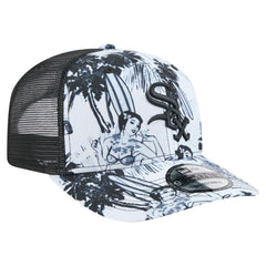Chicago White Sox New Era Hula Trucker 9SEVENTY Adjustable Hat - Black Hats