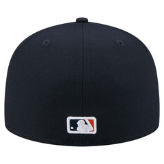 Houston Astros New Era Yarn Stitch 59FIFTY Fitted Hat - Navy Hats