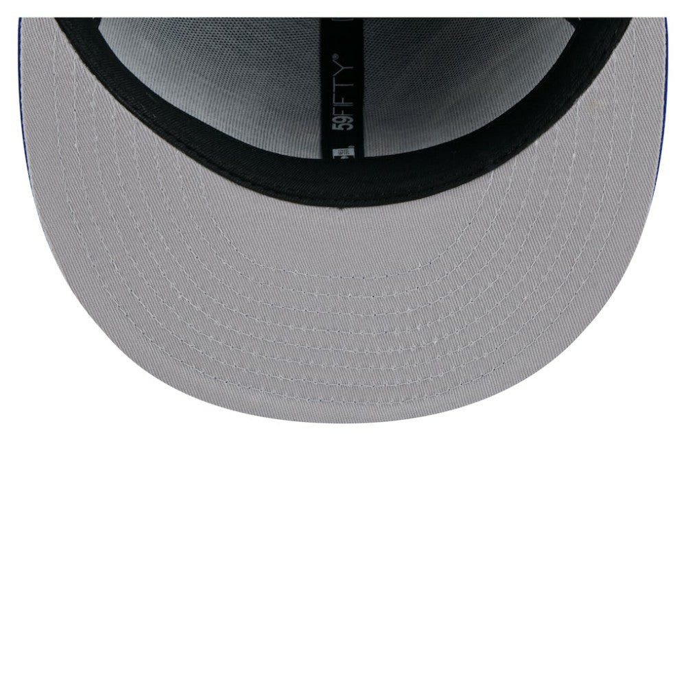 Chicago Cubs New Era Yarn Stitch 59FIFTY Fitted Hat - Royal Hats