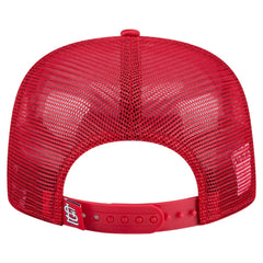 St. Louis Cardinals New Era Retro Satin Script Golfer Adjustable Hat - Red Hats