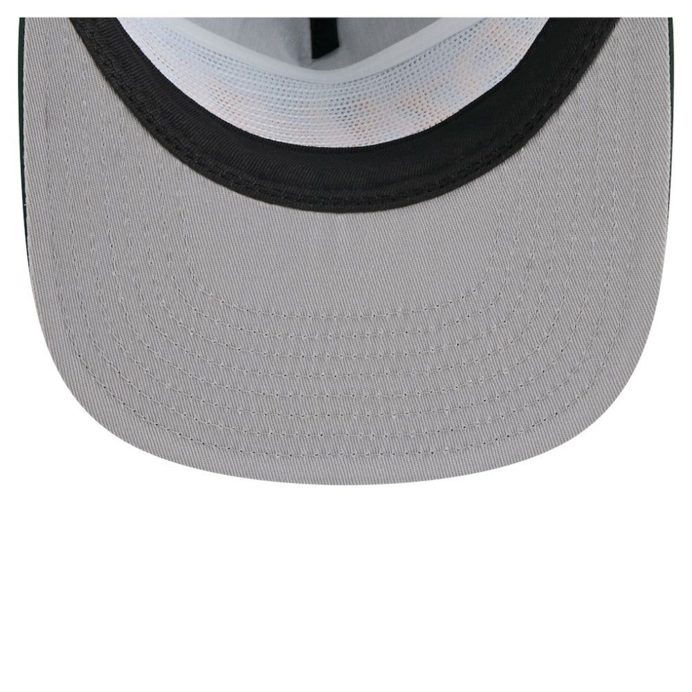 Athletics New Era Retro Satin Script Golfer Adjustable Hat - Green Hats