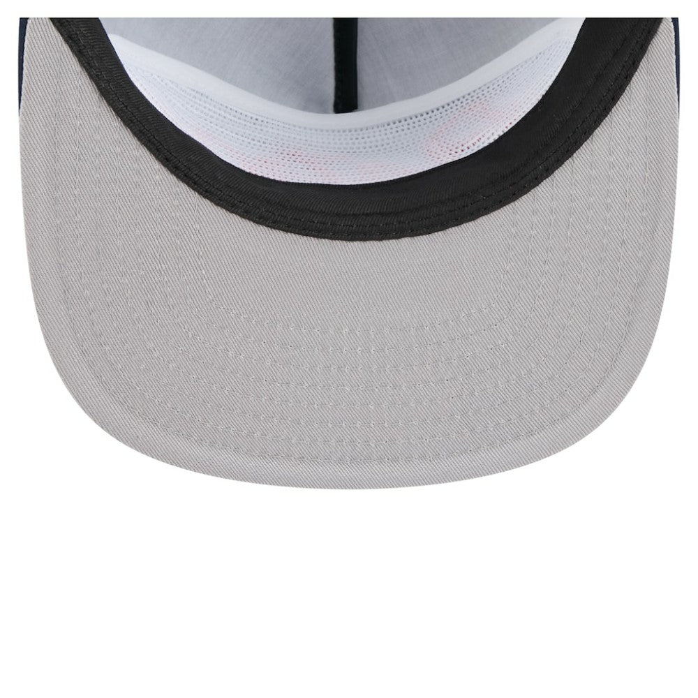 Houston Astros New Era Retro Satin Script Golfer Adjustable Hat - Navy Hats