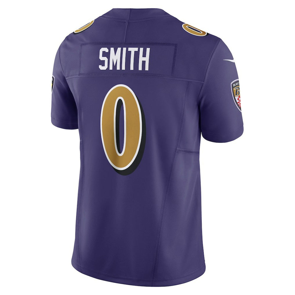 Roquan Smith Baltimore Ravens Alternate 2 Vapor F.U.S.E. Limited Jersey Purple