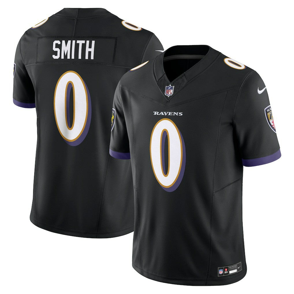 Roquan Smith Baltimore Ravens Alternate Vapor F.U.S.E. Limited Jersey Black