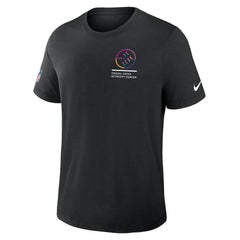 Pittsburgh Steelers Tall 2025 NFL Crucial Catch Tri-Blend Dri-FIT T-Shirt Black