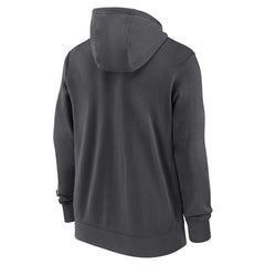 Houston Texans Primetime Club Full-Zip Hoodie Anthracite