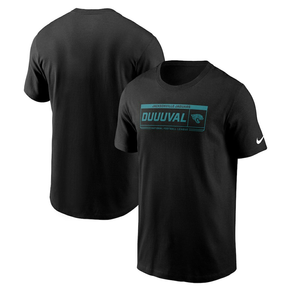 Jacksonville Jaguars Primetime Local Essential T-Shirt Black