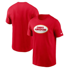Kansas City Chiefs Primetime Local Essential T-Shirt Red