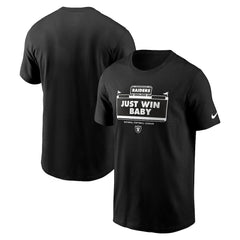 Las Vegas Raiders Primetime Local Essential T-Shirt Black