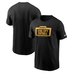 Pittsburgh Steelers Primetime Local Essential T-Shirt Black
