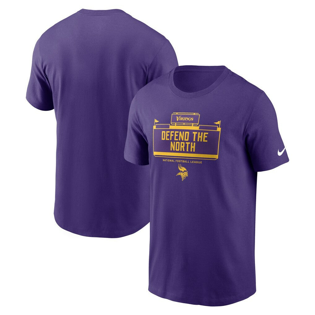 Minnesota Vikings Primetime Local Essential T-Shirt Purple