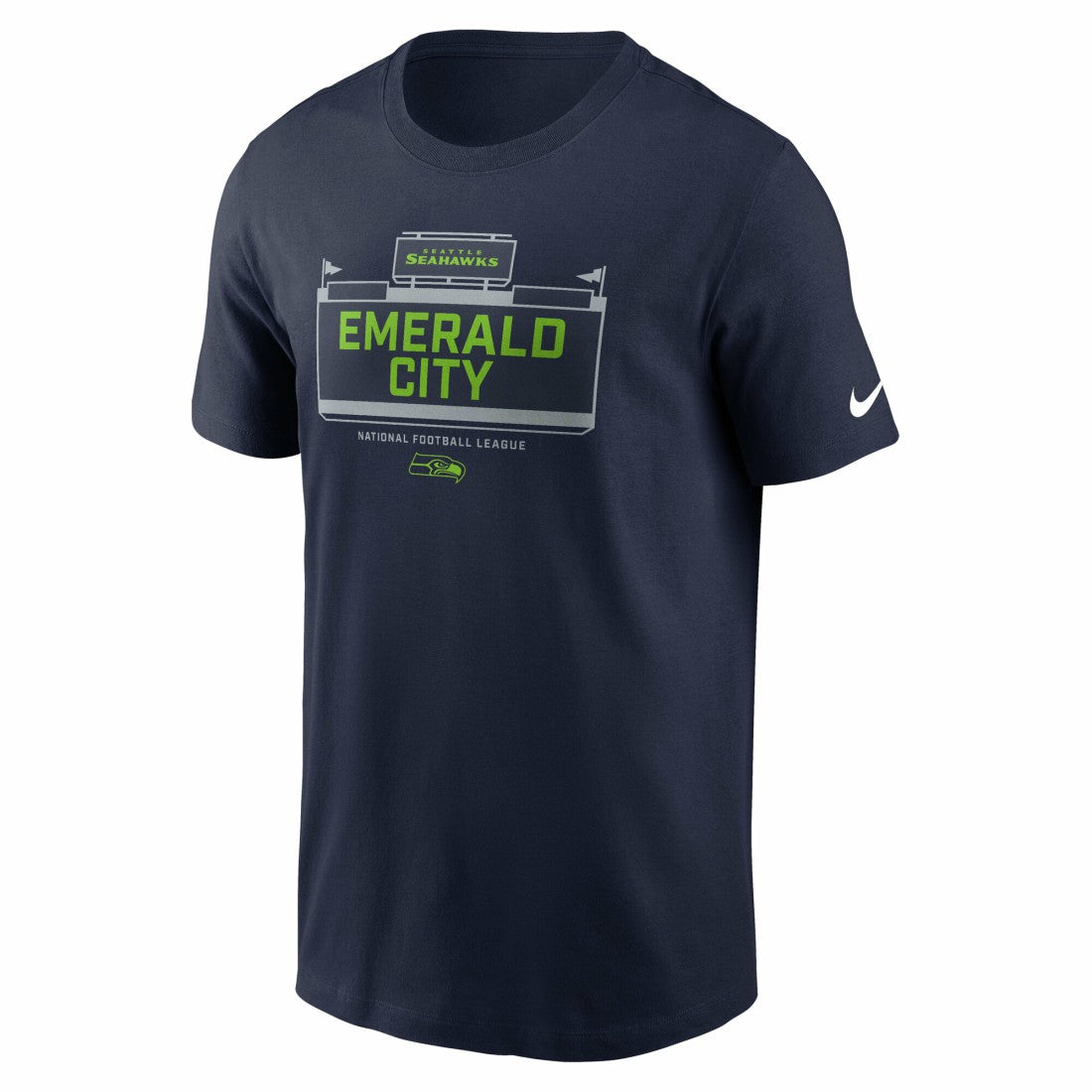Seattle Seahawks Primetime Local Essential T-Shirt College Navy