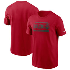 Tampa Bay Buccaneers Primetime Local Essential T-Shirt Red