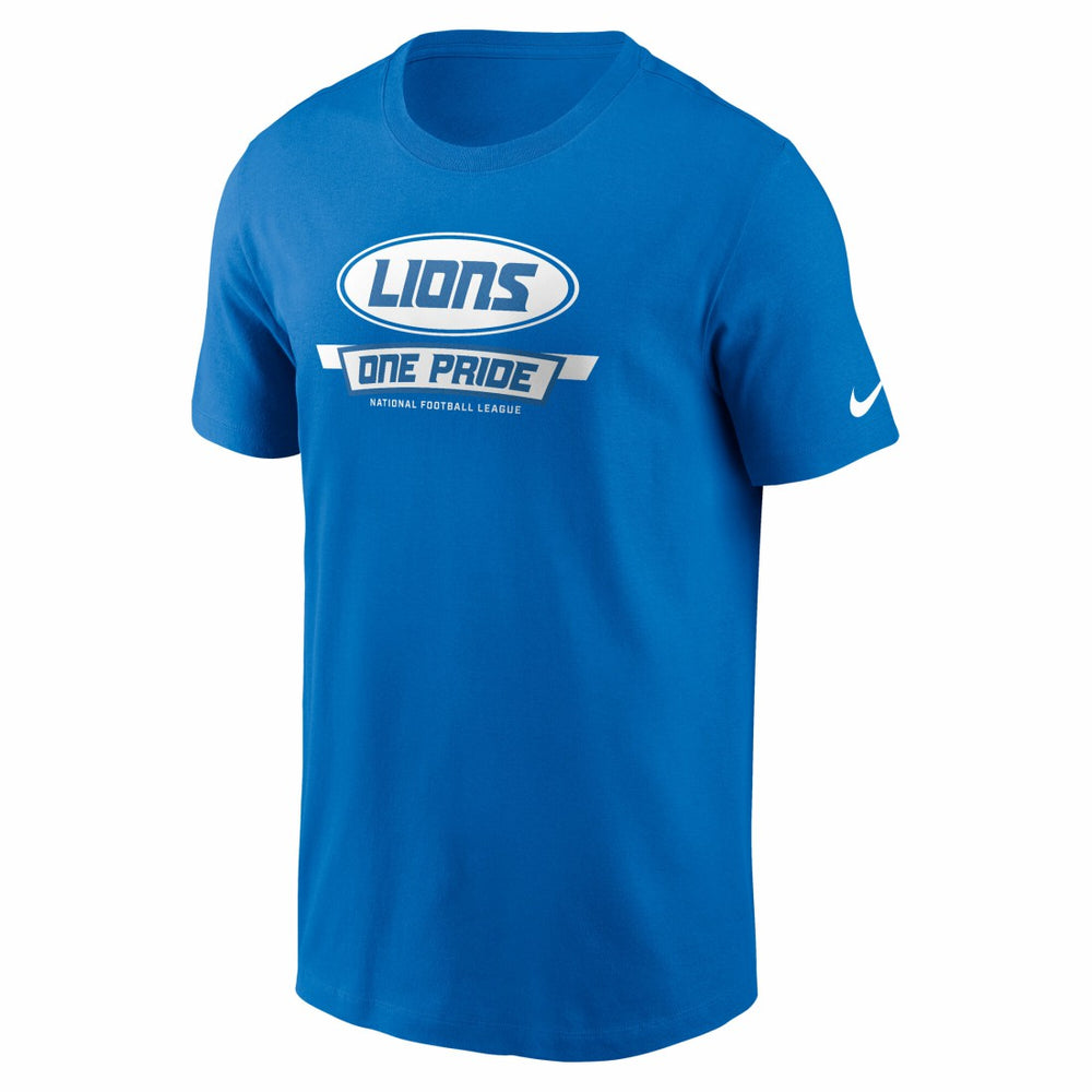 Detroit Lions Primetime Local Essential T-Shirt Blue