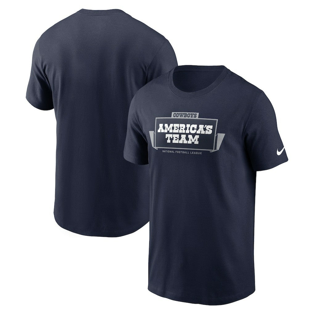 Dallas Cowboys Primetime Local Essential T-Shirt Navy